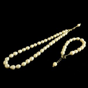 Potato Pearl Jewelry Set