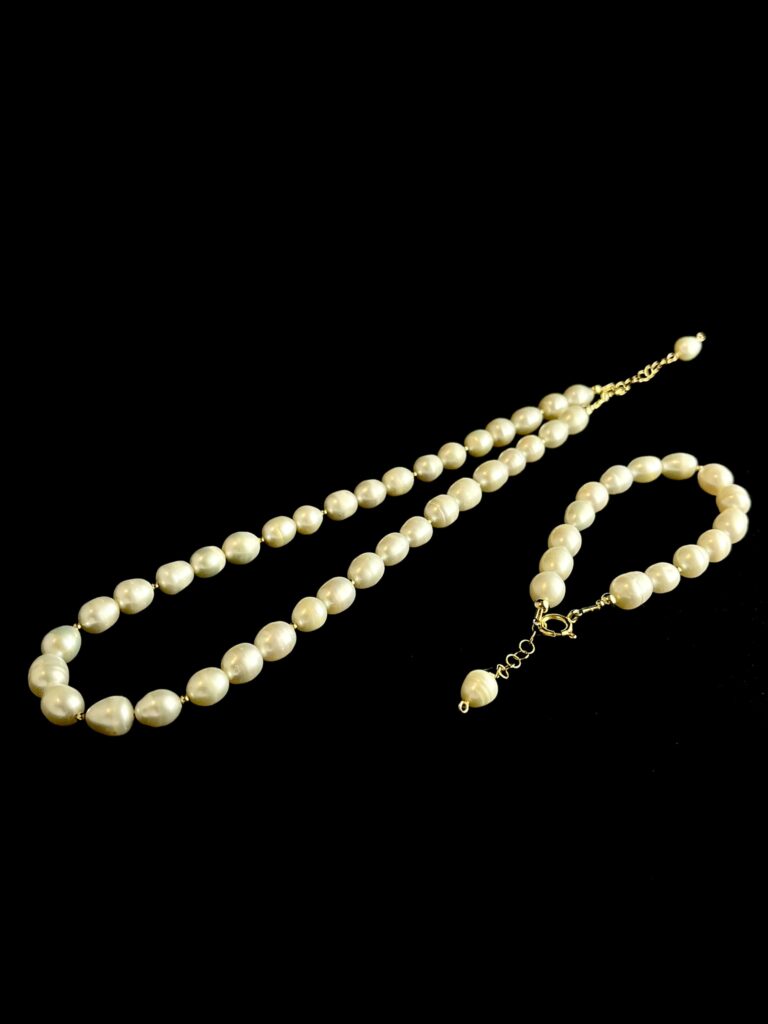 Potato Pearl Jewelry Set