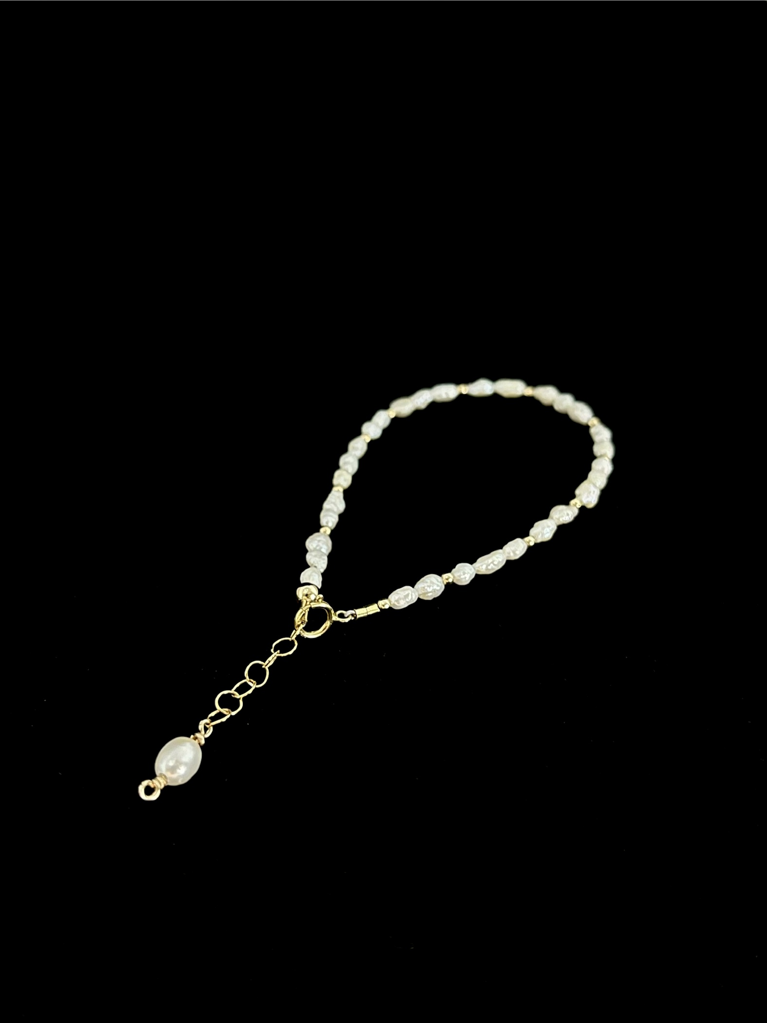 Rice Pearl Bracelet