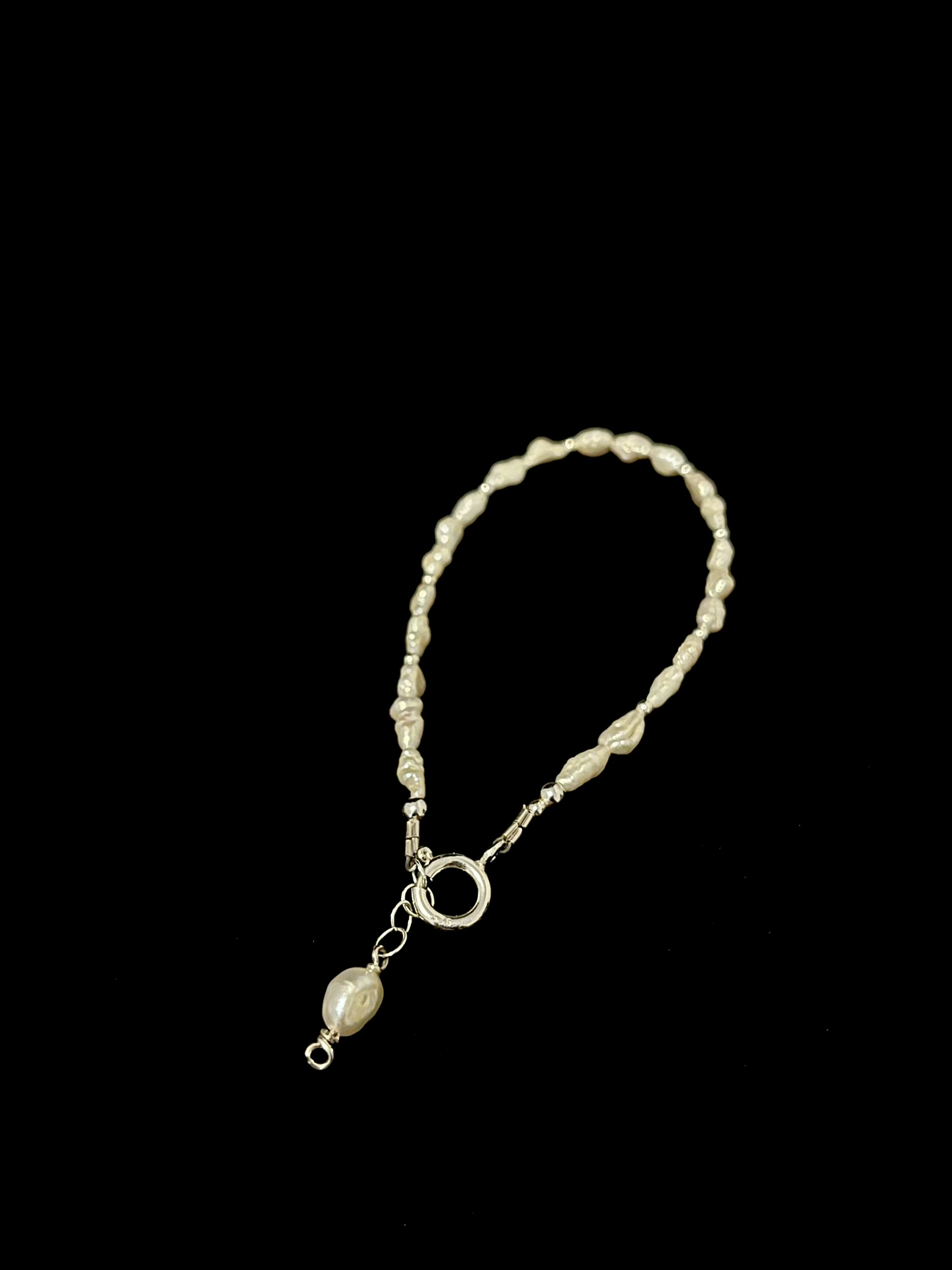 Rice Pearl Bracelet - Image 2