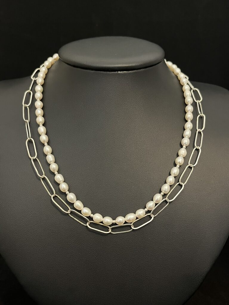 Paperclip and Pearl Set - L.A.M.V. Partner Pearls