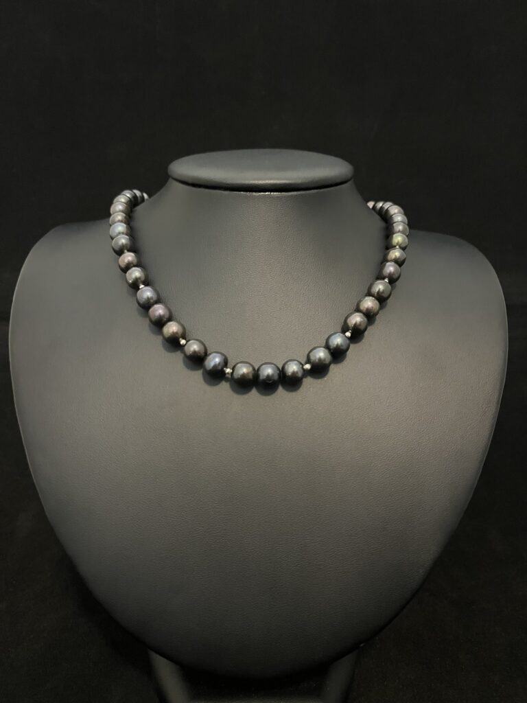 Lustrous Dark Freshwater Pearls