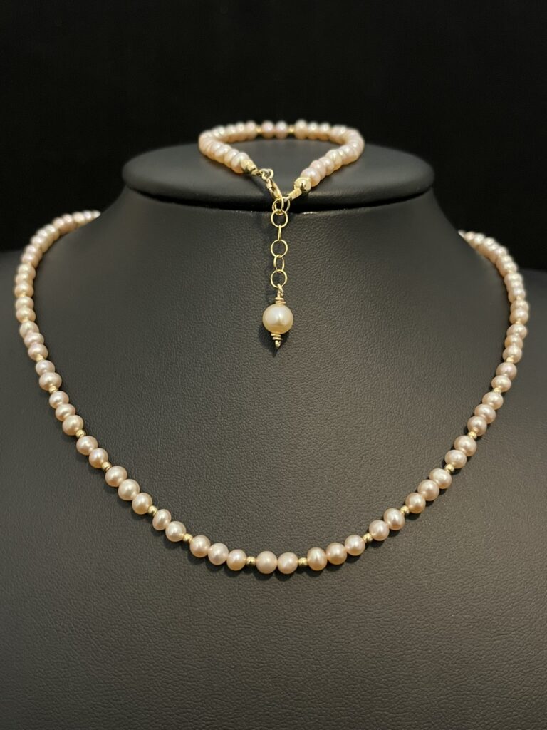 Petite Pink Pearl Set