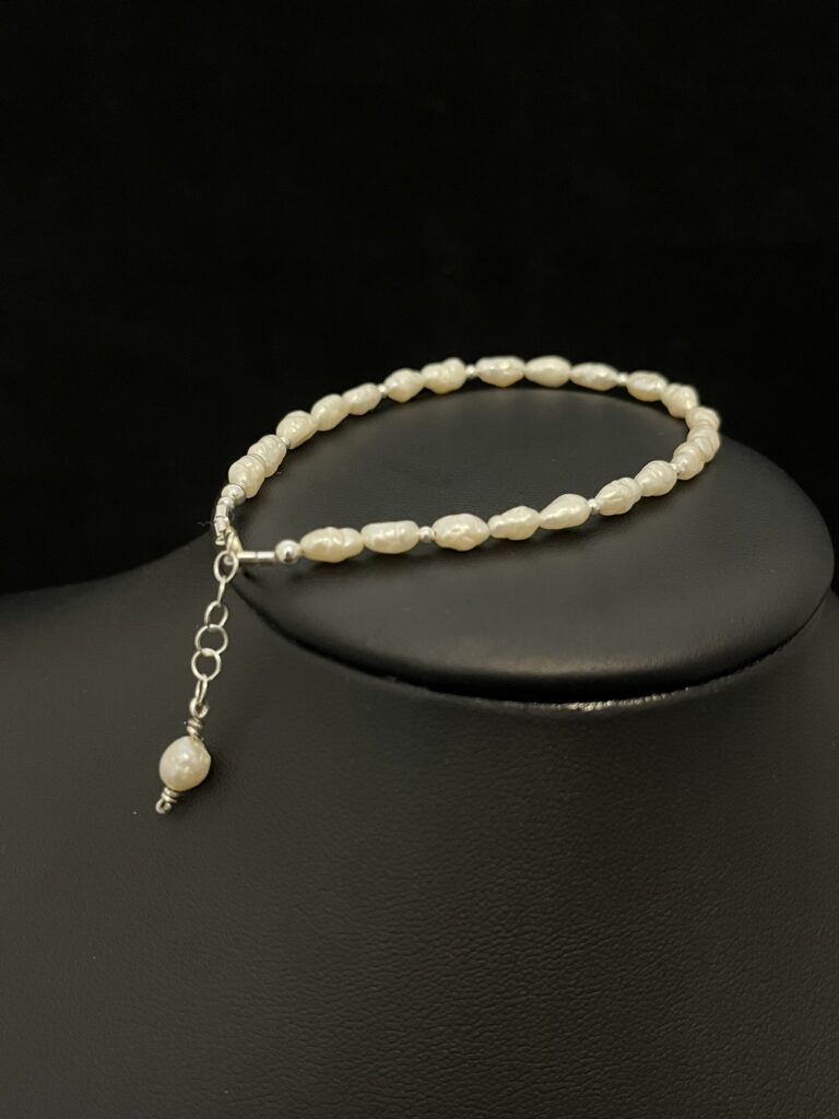 Petite Rice Pearl Bracelet